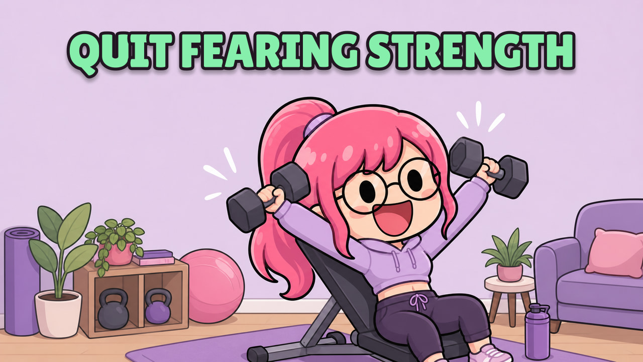 Episode thumbnail: Why Lifting Weights Won't Make You Bulky