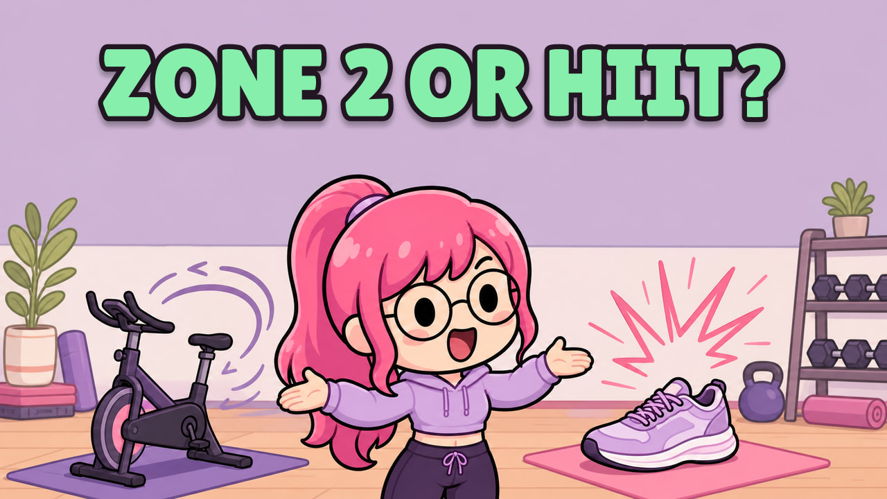 Episode thumbnail: Zone 2 vs HIIT for Women: What Each One Actually Trains
